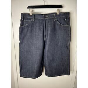 Dickies Men's Denim Carpenter Shorts Dark Blue NEW ~ Size 38